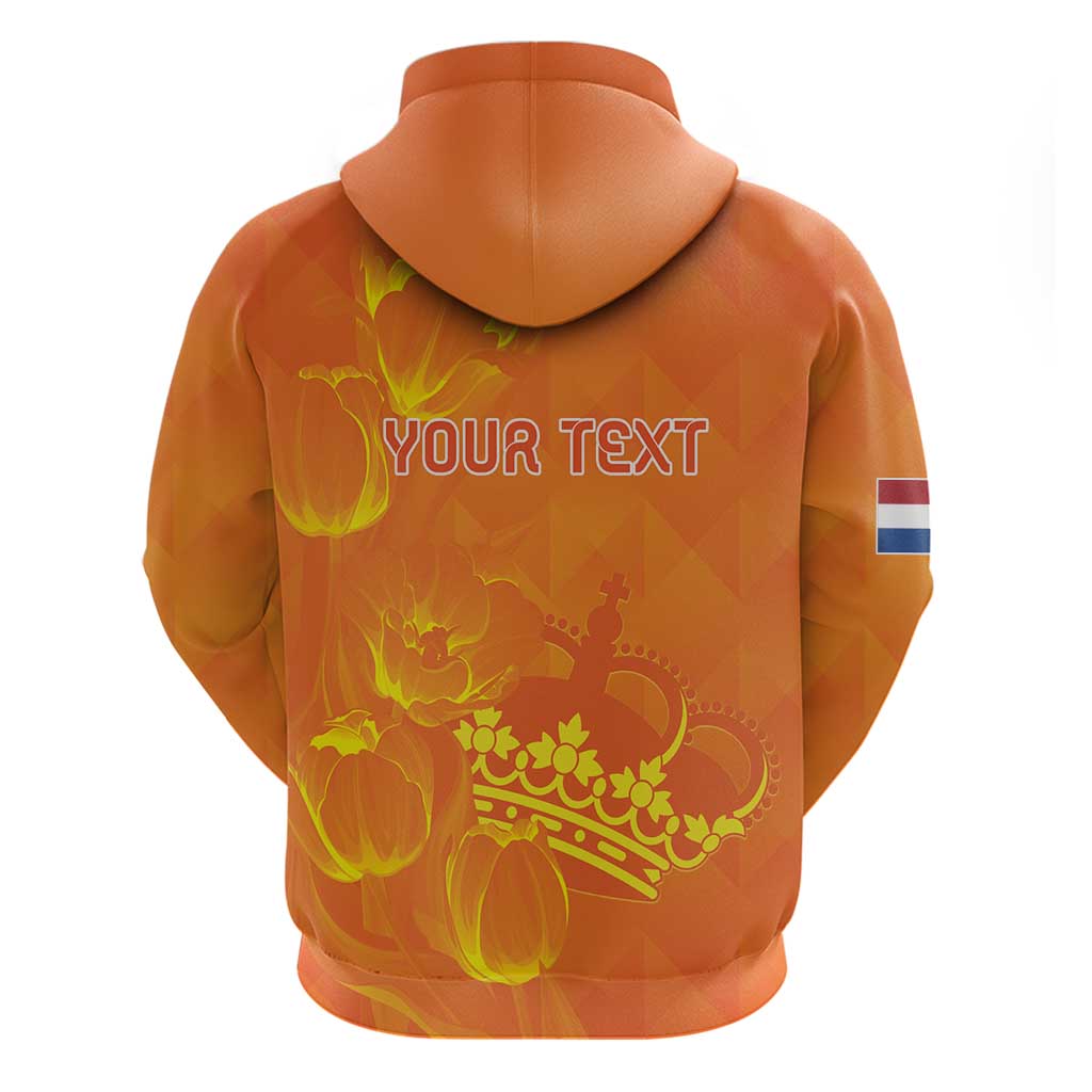 Personalized Netherlands Queen's Day Hoodie Koninginnedag Royal Crown LT18