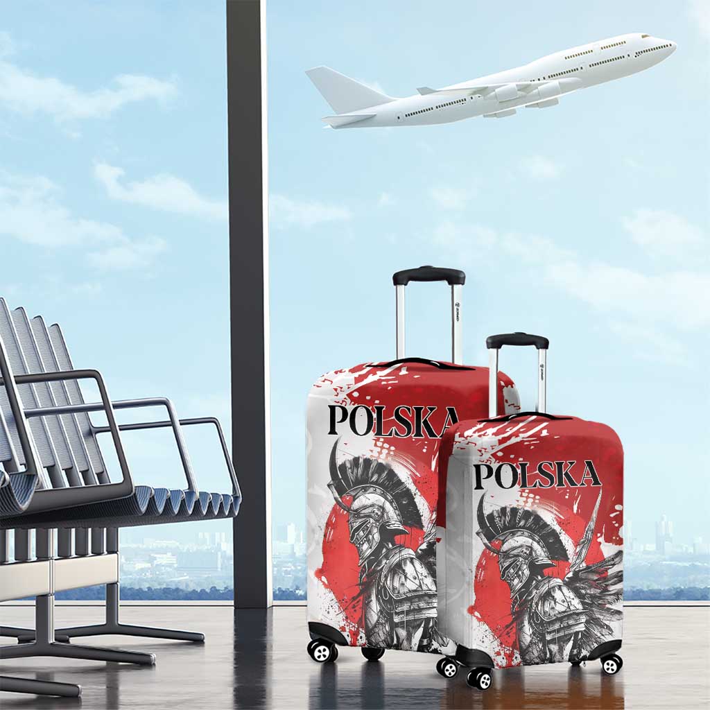Polish Winged Hussar Luggage Cover Grunge Style LT18
