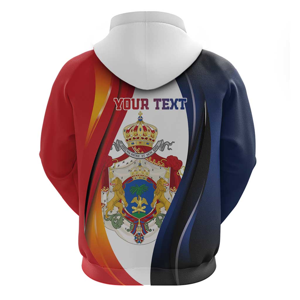 Personalized Second Empire of Haiti 1849-1859 Hoodie Dieu Ma Patrie Et Mon Epee LT18