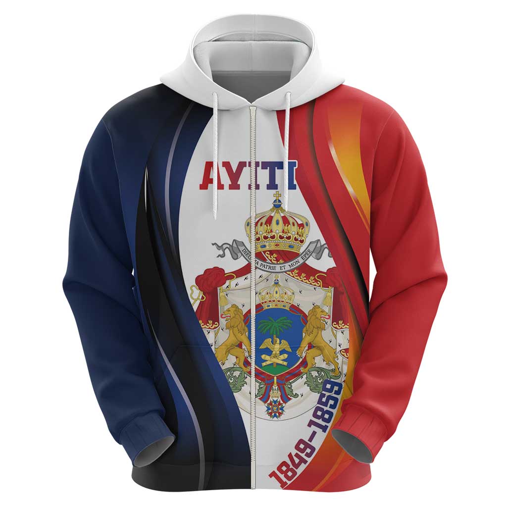 Personalized Second Empire of Haiti 1849-1859 Hoodie Dieu Ma Patrie Et Mon Epee LT18