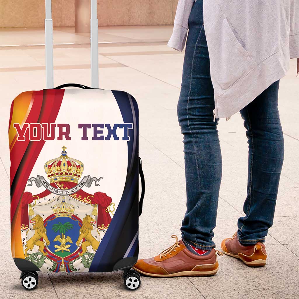 Personalized Second Empire of Haiti 1849-1859 Luggage Cover Dieu Ma Patrie Et Mon Epee LT18