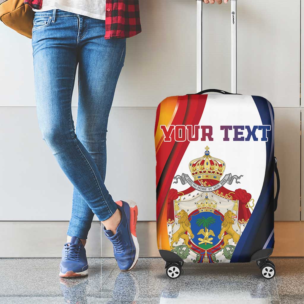 Personalized Second Empire of Haiti 1849-1859 Luggage Cover Dieu Ma Patrie Et Mon Epee LT18