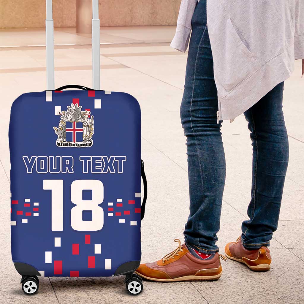 Custom Iceland Football Luggage Cover Go Champion LT18