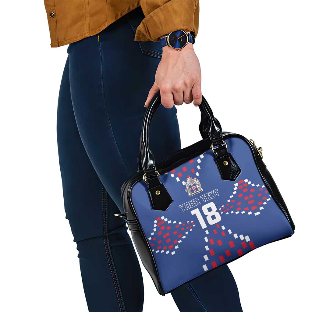 Custom Iceland Football Shoulder Handbag Go Champion LT18