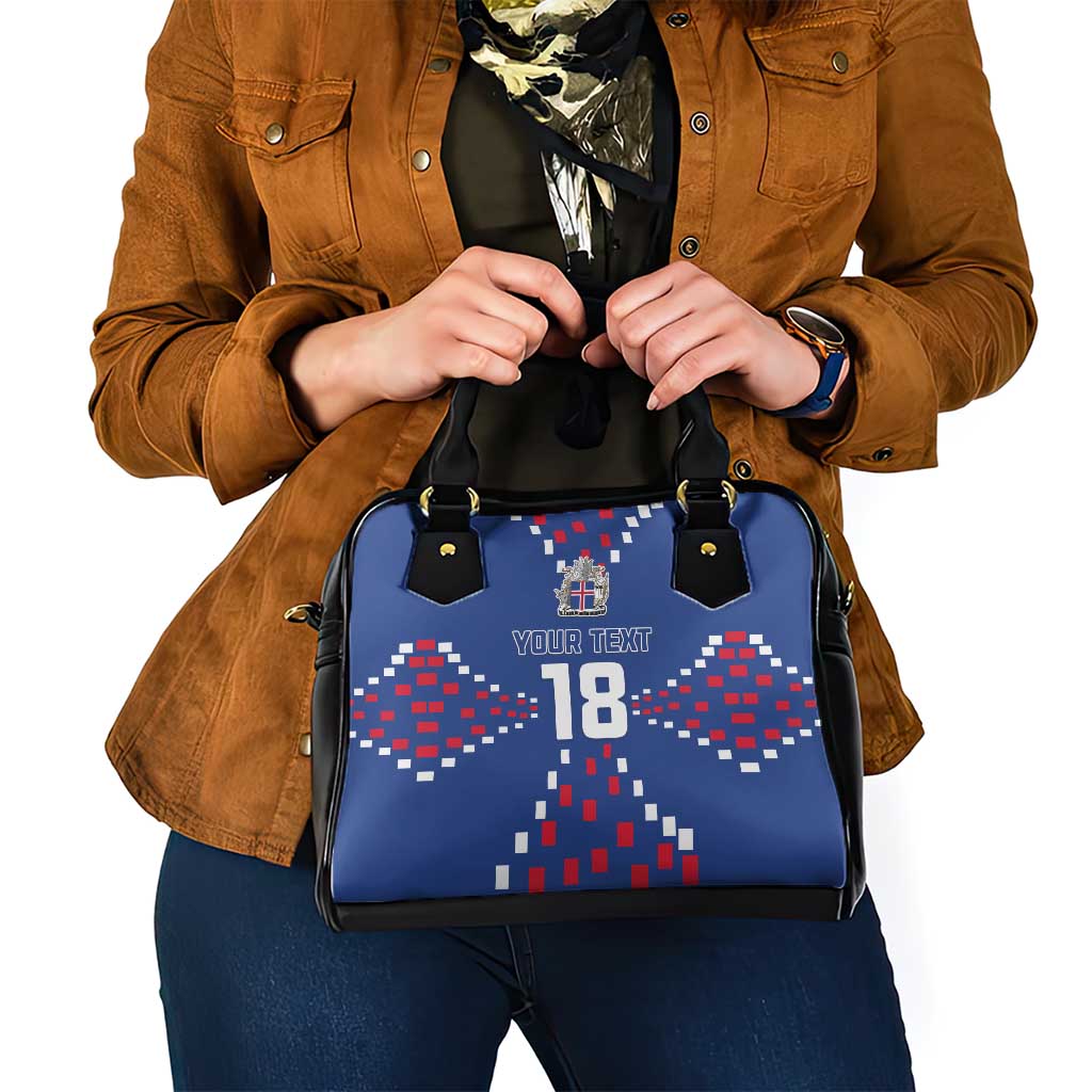 Custom Iceland Football Shoulder Handbag Go Champion LT18