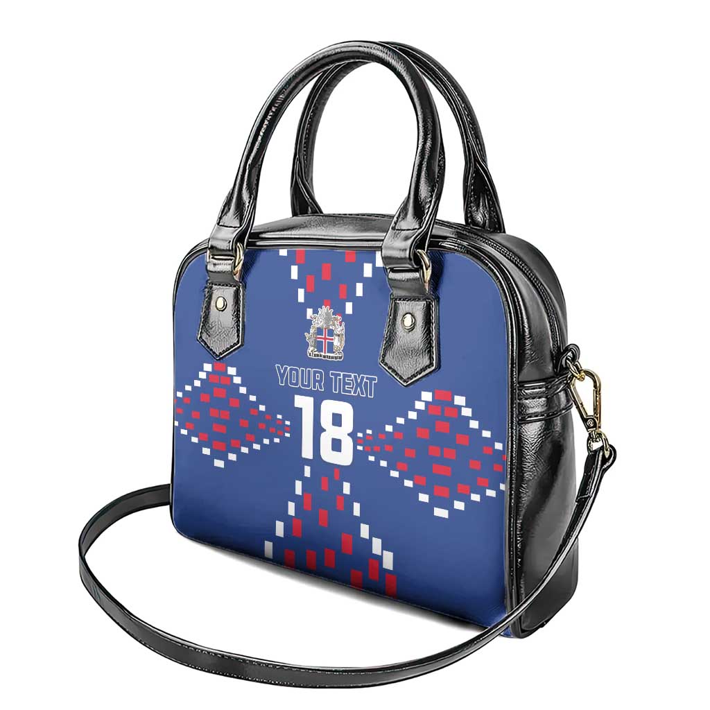 Custom Iceland Football Shoulder Handbag Go Champion LT18