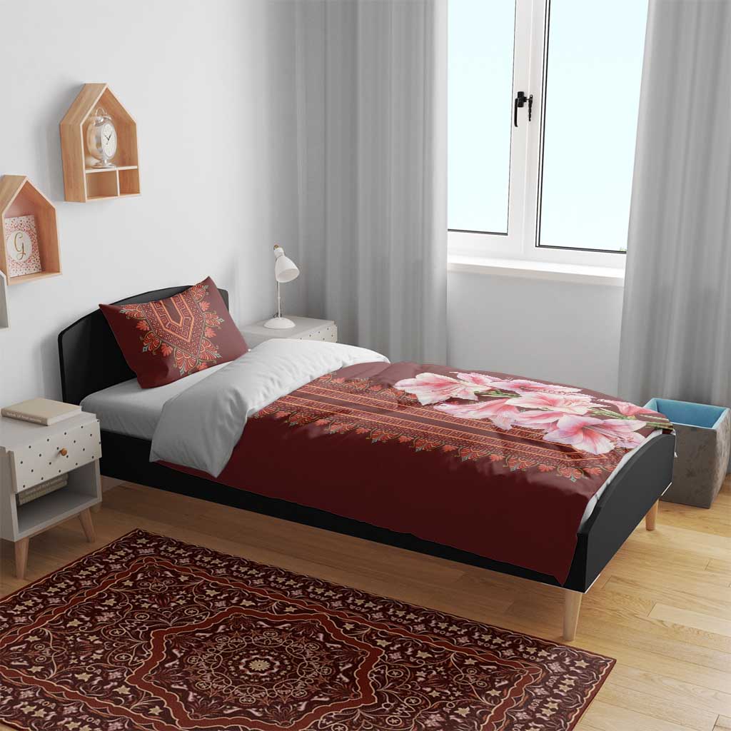 Africa Dashiki Bedding Set With Belladonna Lily LT18