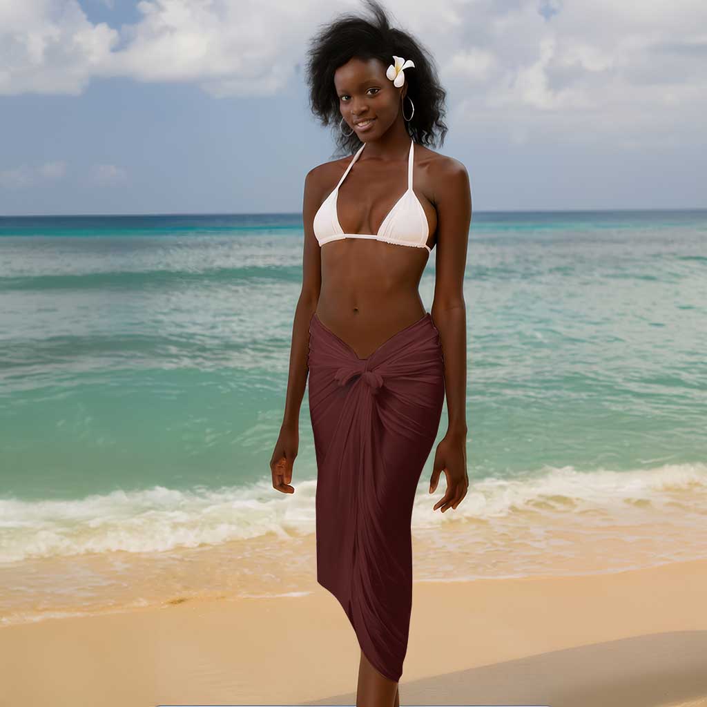 Africa Dashiki Sarong With Belladonna Lily LT18
