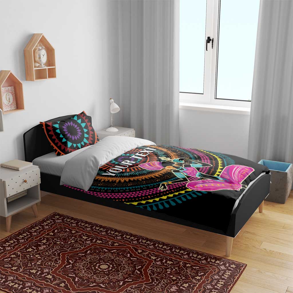 Personalized Africa Bedding Set Beautiful Black Woman LT18