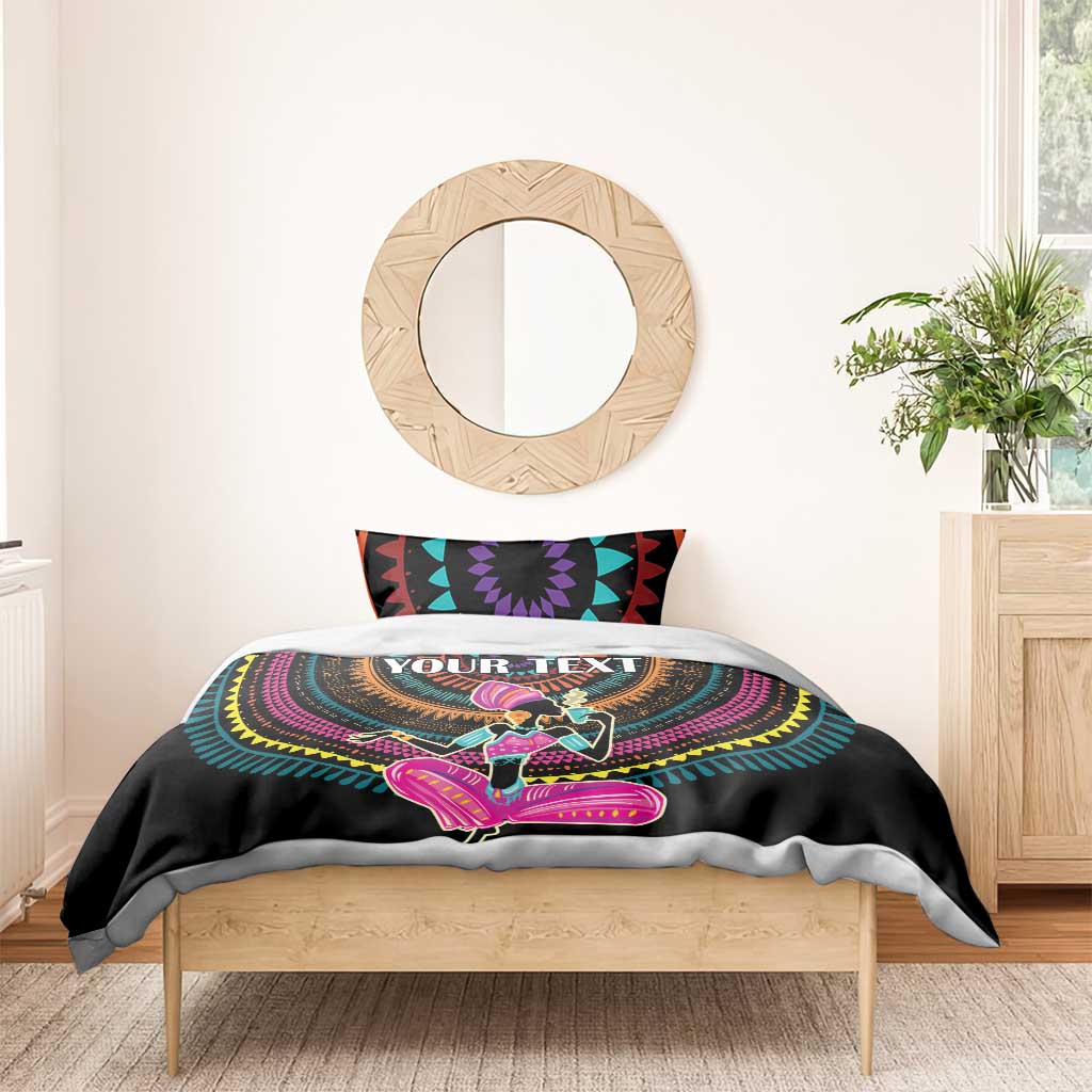 Personalized Africa Bedding Set Beautiful Black Woman LT18