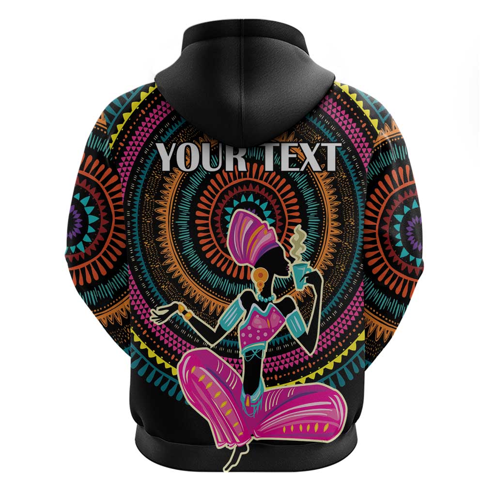 Personalized Africa Hoodie Beautiful Black Woman LT18
