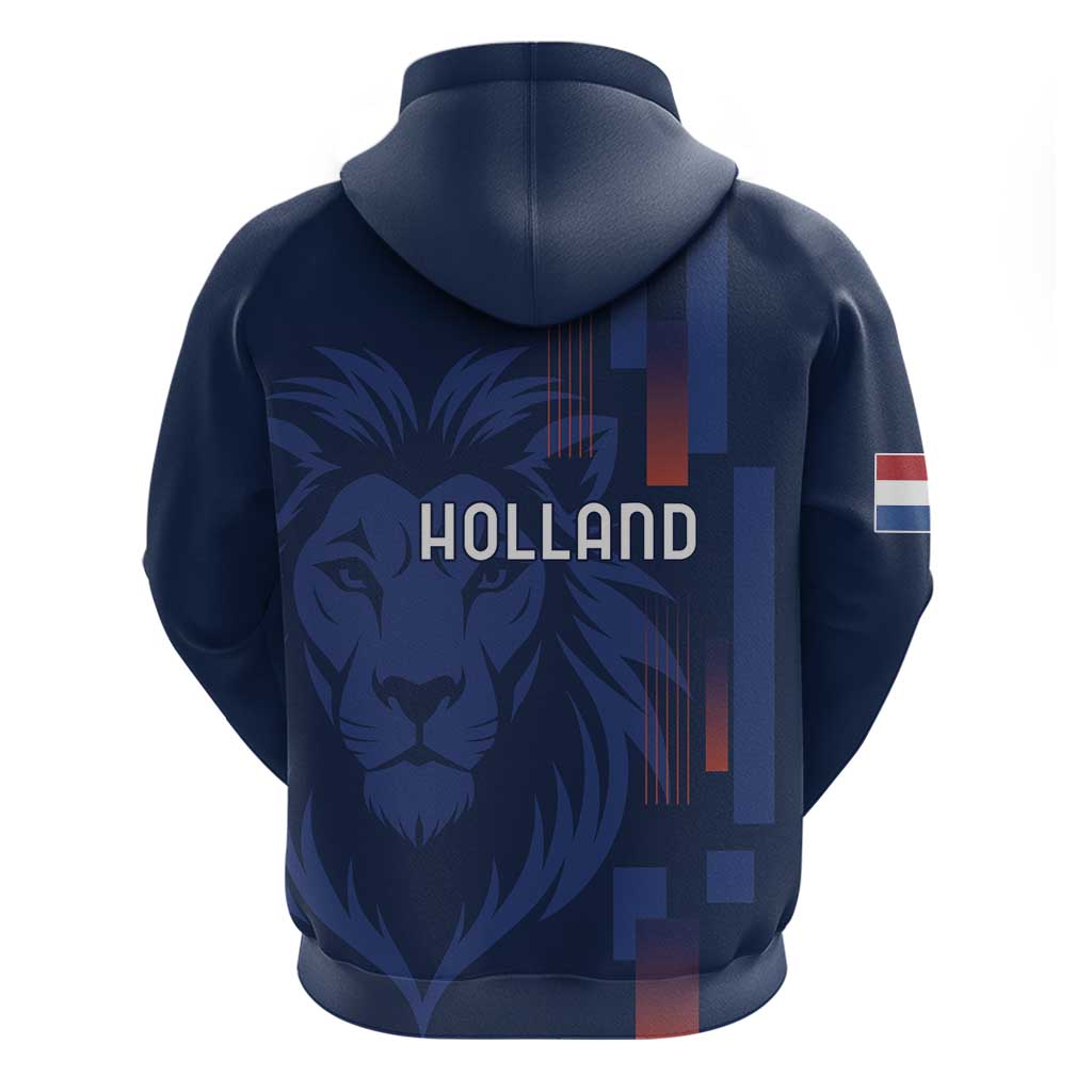 Netherlands Football Hoodie Lion Head Simply Het Nederlands Elftal LT18