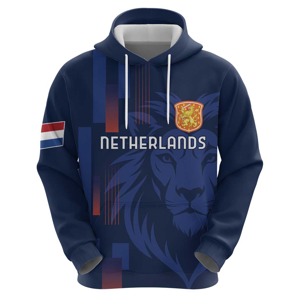 Netherlands Football Hoodie Lion Head Simply Het Nederlands Elftal LT18