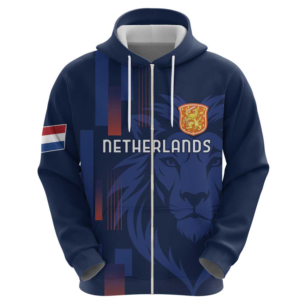 Netherlands Football Hoodie Lion Head Simply Het Nederlands Elftal LT18