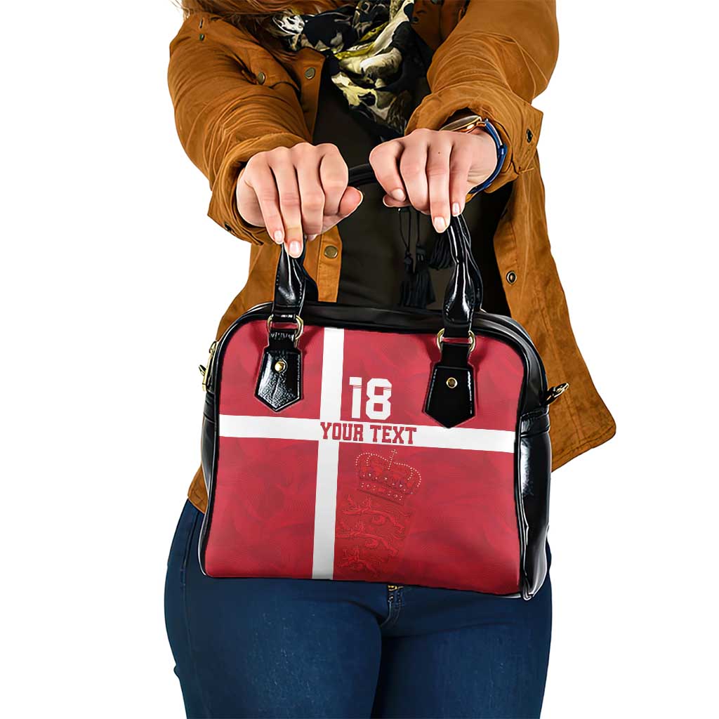 Custom Denmark Football Shoulder Handbag Danish Dynamite Go Champion LT18