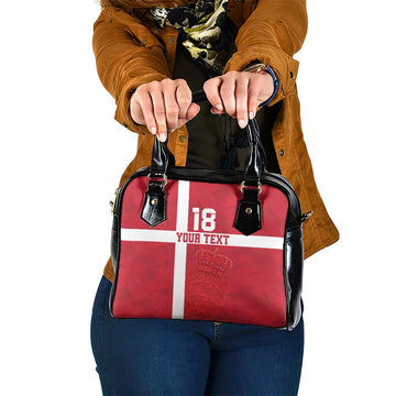 Custom Denmark Football Shoulder Handbag Danish Dynamite Go Champion LT18