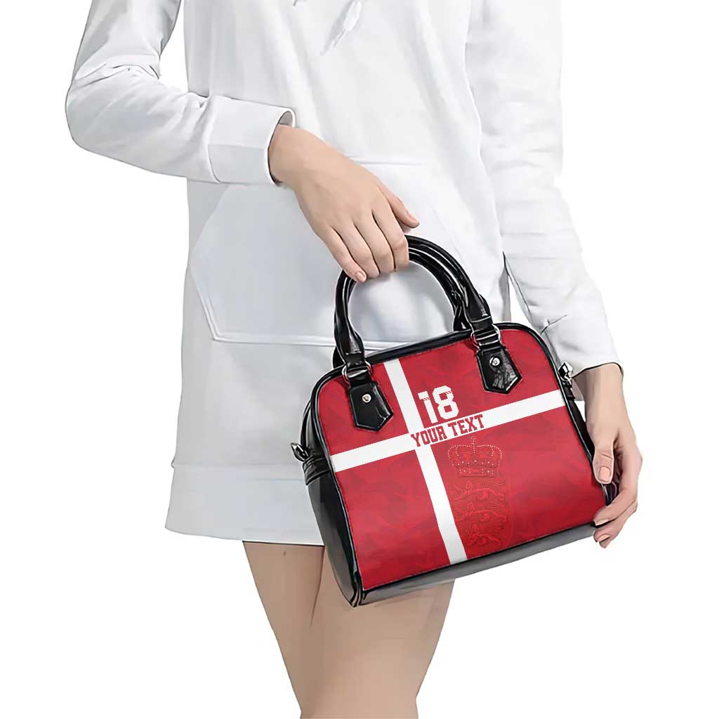 Custom Denmark Football Shoulder Handbag Danish Dynamite Go Champion LT18
