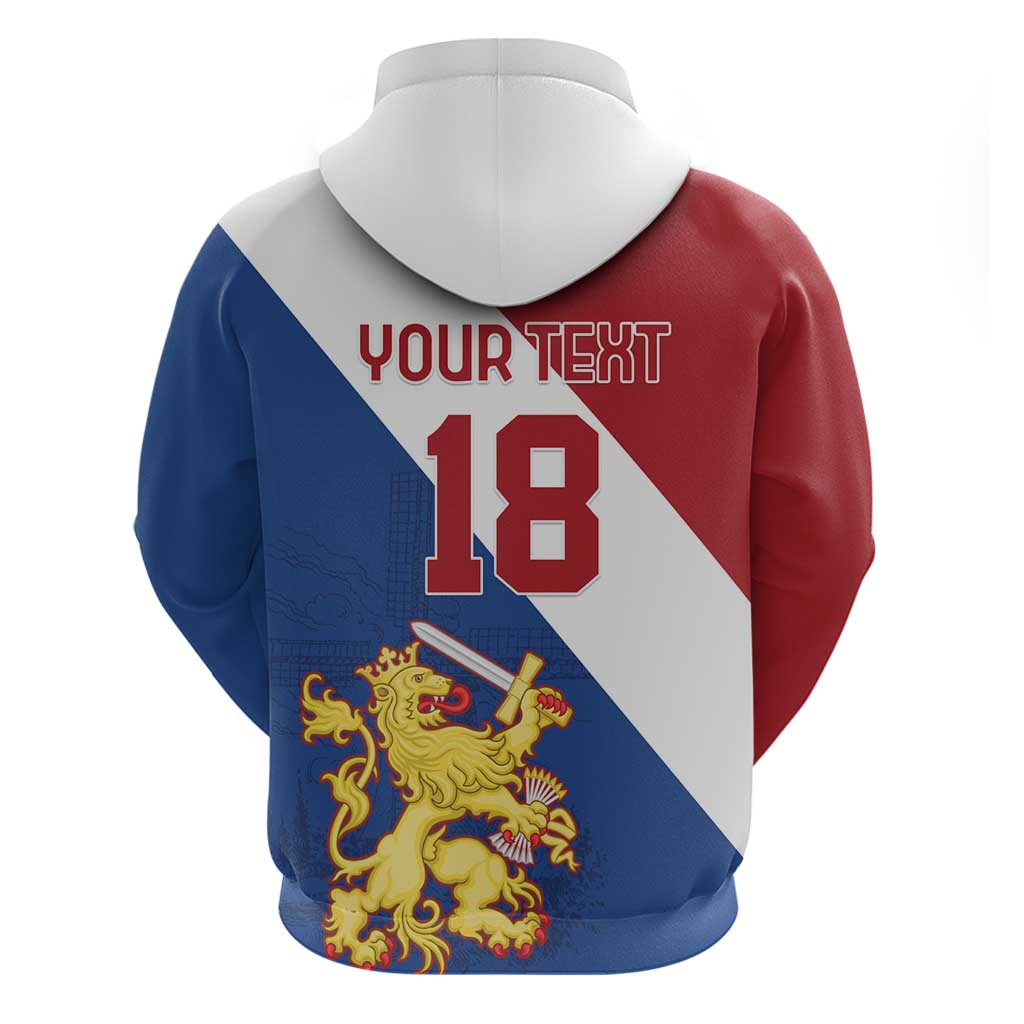 Custom Netherlands Football Hoodie Come On Holland LT18