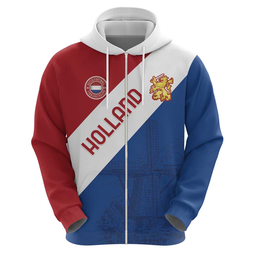 Custom Netherlands Football Hoodie Come On Holland LT18