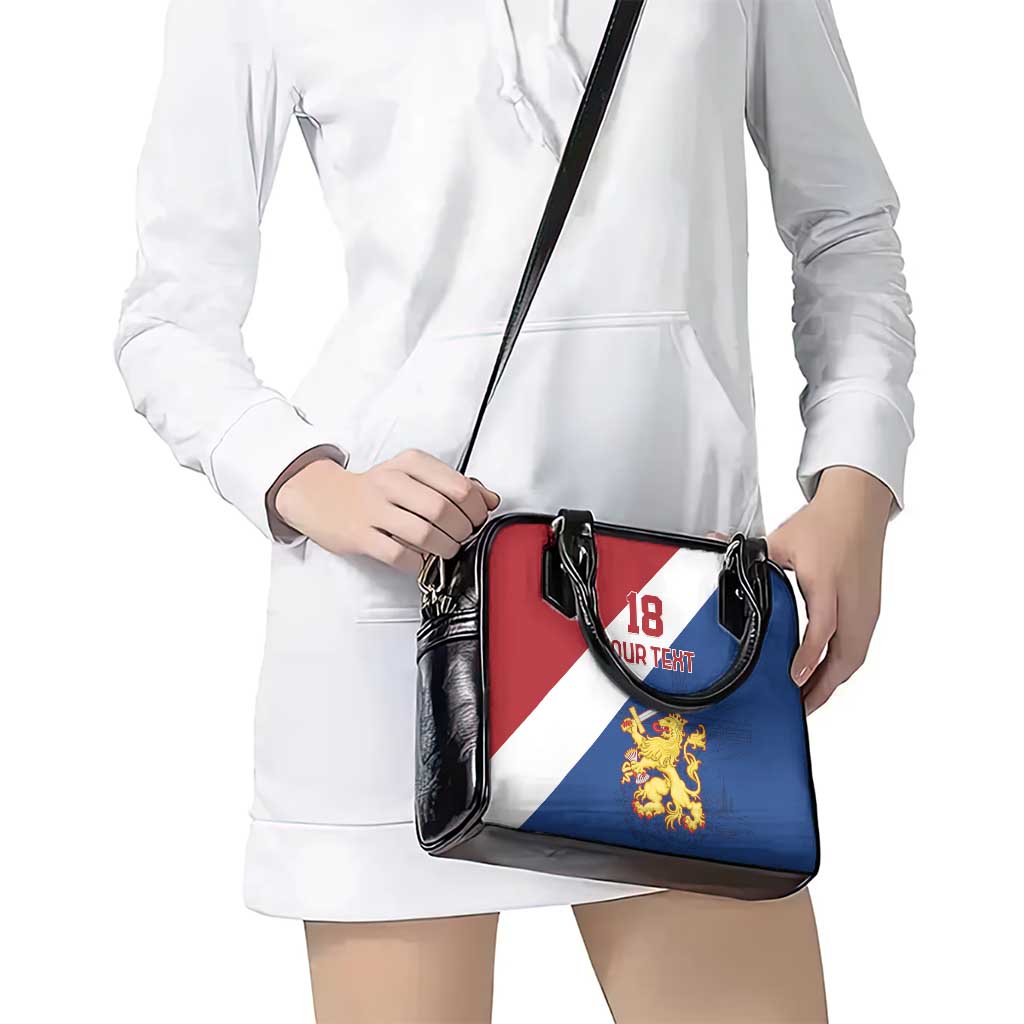 Custom Netherlands Football Shoulder Handbag Come On Holland LT18