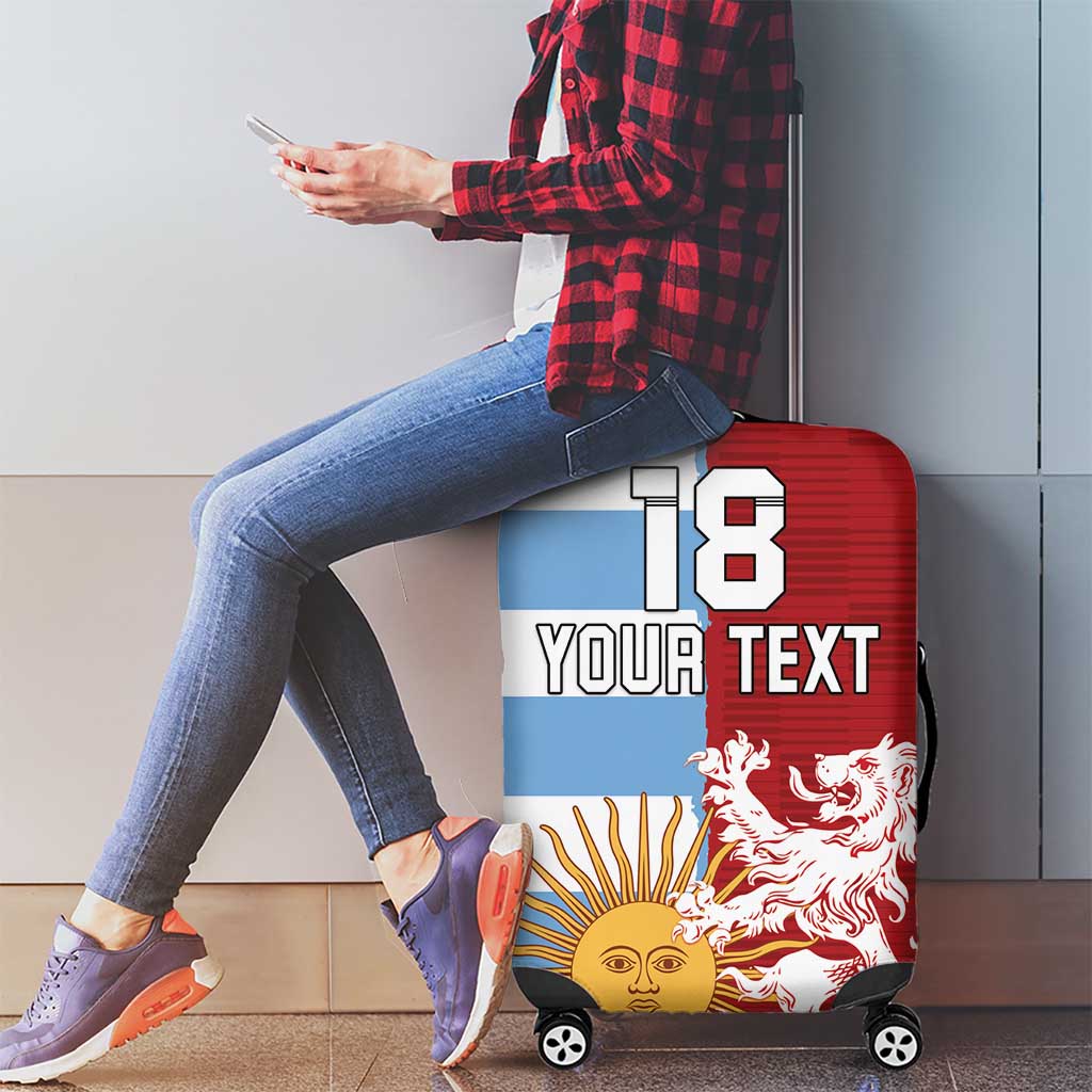 Custom British Lions Argentina Luggage Cover Unique Style LT18