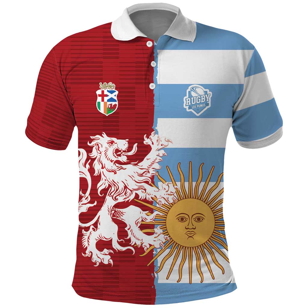 Custom British Lions Argentina Polo Shirt Unique Style LT18