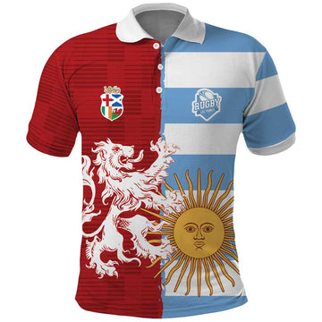 Custom British Lions Argentina Polo Shirt Unique Style LT18
