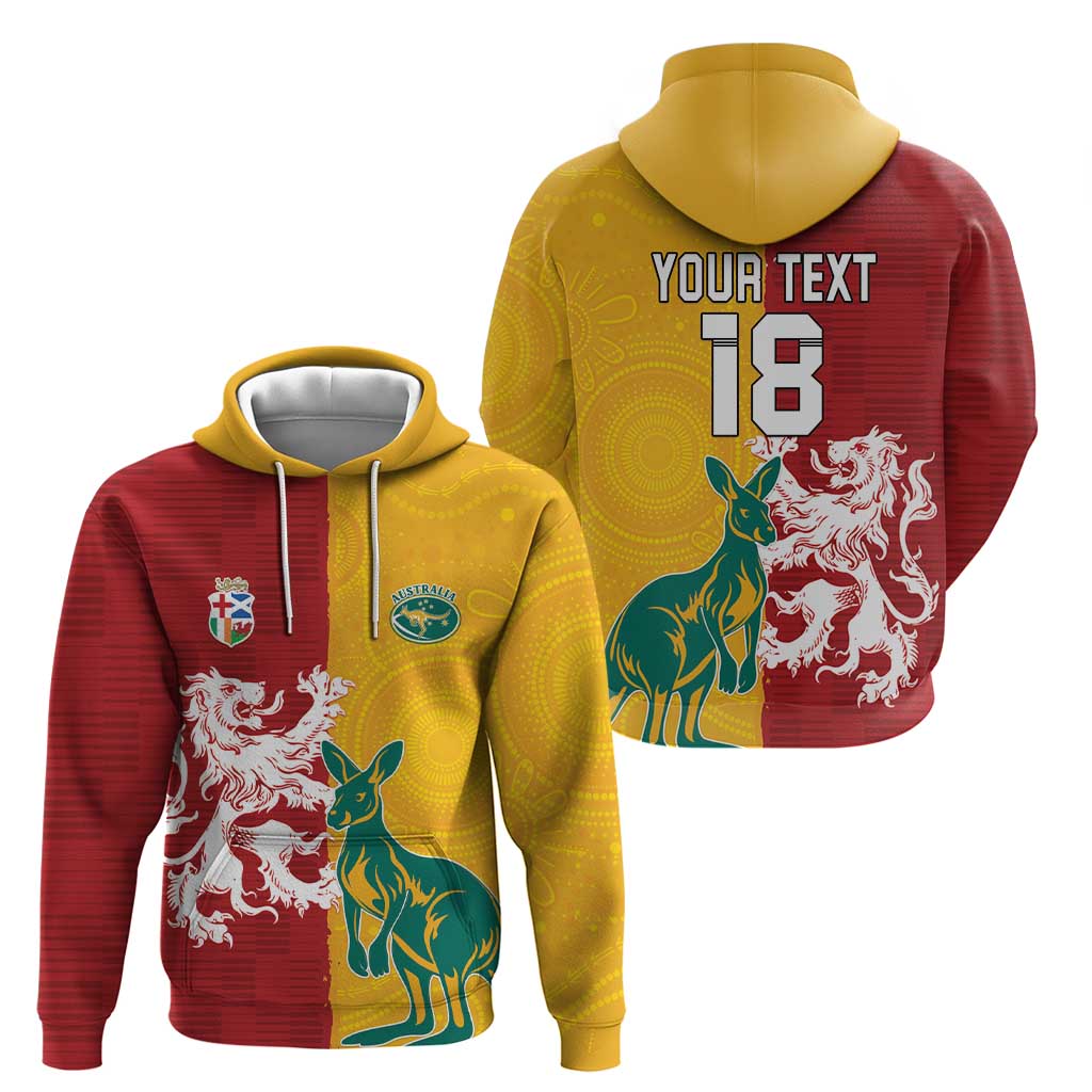 Custom British Lions Australia Hoodie Unique Style LT18