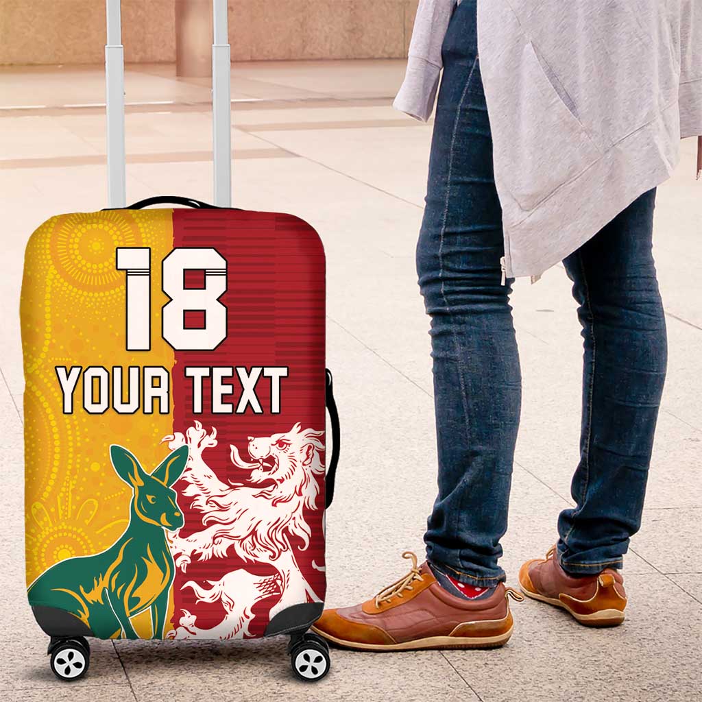 Custom British Lions Australia Luggage Cover Unique Style LT18