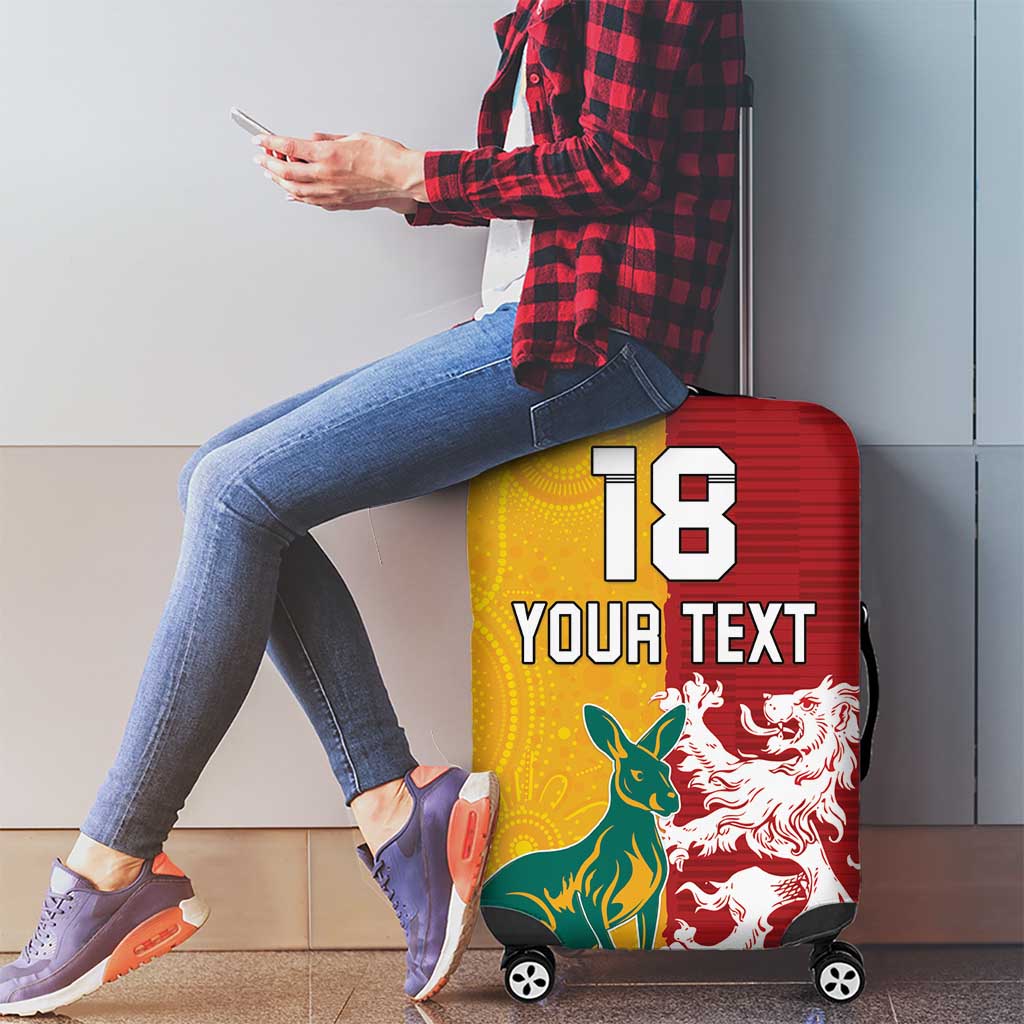 Custom British Lions Australia Luggage Cover Unique Style LT18