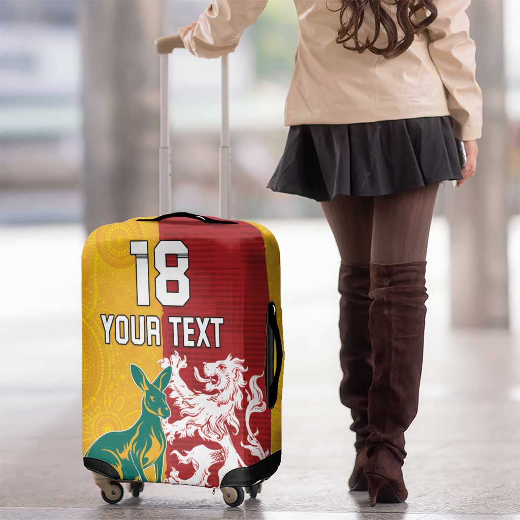 Custom British Lions Australia Luggage Cover Unique Style LT18