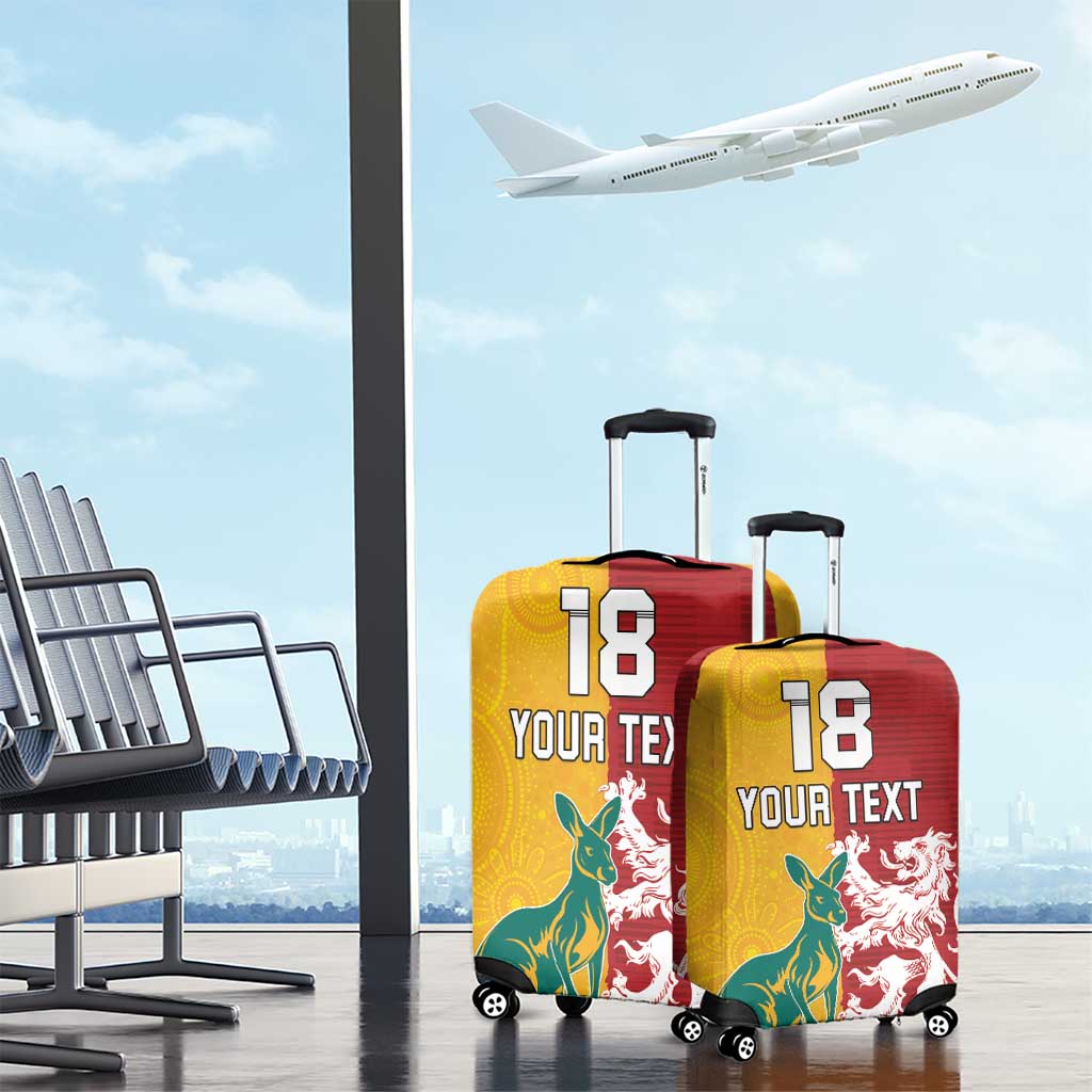 Custom British Lions Australia Luggage Cover Unique Style LT18
