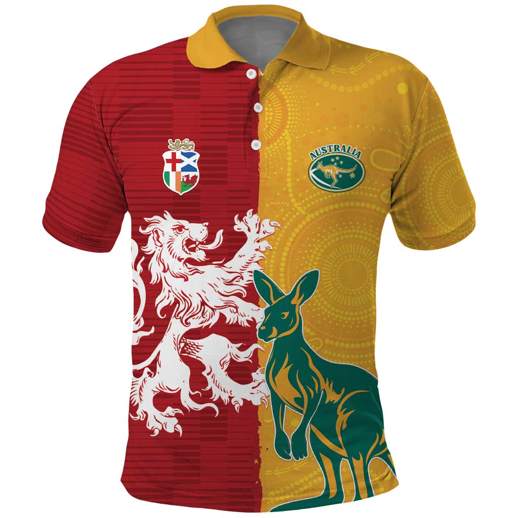 Custom British Lions Australia Polo Shirt Unique Style LT18