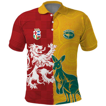 Custom British Lions Australia Polo Shirt Unique Style LT18