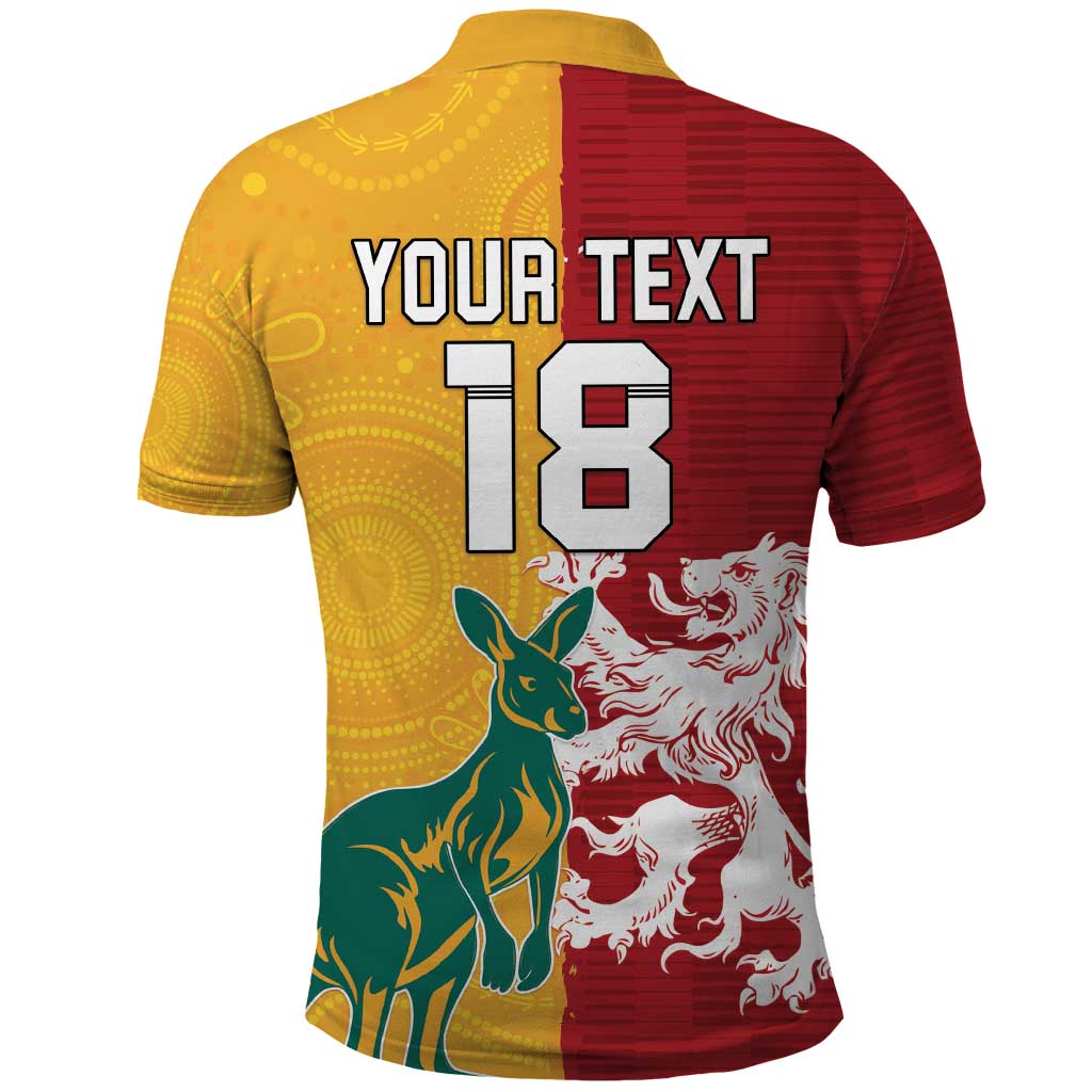 Custom British Lions Australia Polo Shirt Unique Style LT18