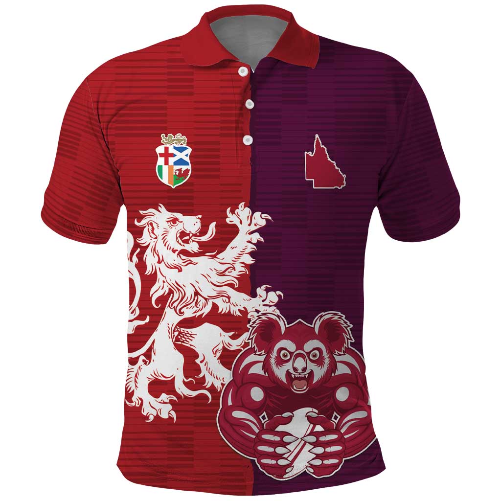 Custom British Lions Brumbies Polo Shirt Unique Style LT18