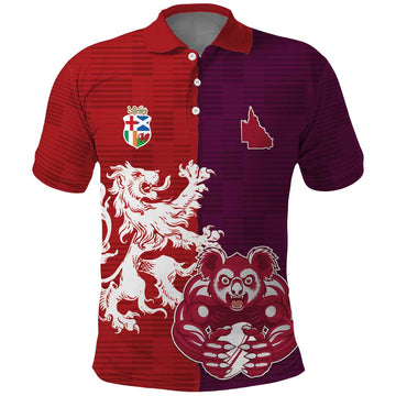 Custom British Lions Brumbies Polo Shirt Unique Style LT18