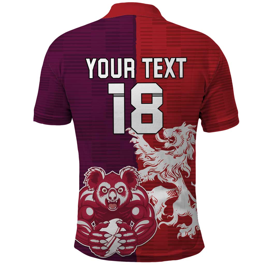 Custom British Lions Brumbies Polo Shirt Unique Style LT18