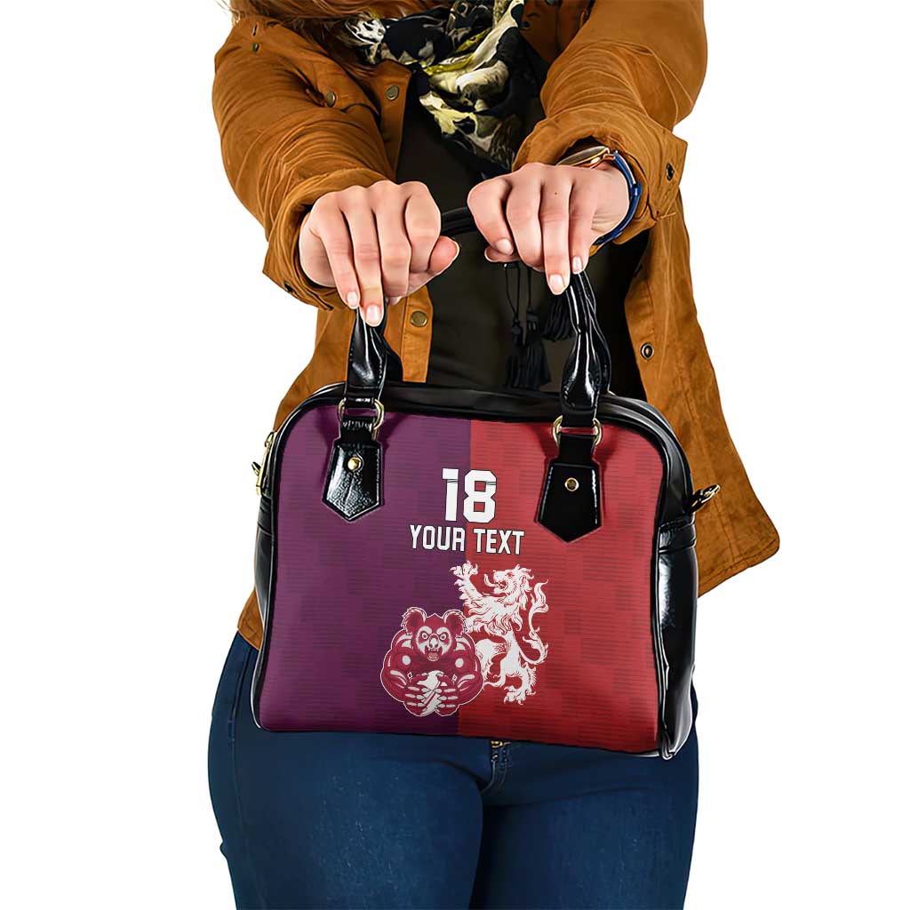 Custom British Lions Brumbies Shoulder Handbag Unique Style LT18
