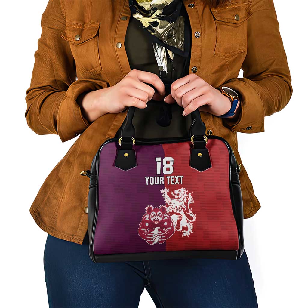 Custom British Lions Brumbies Shoulder Handbag Unique Style LT18