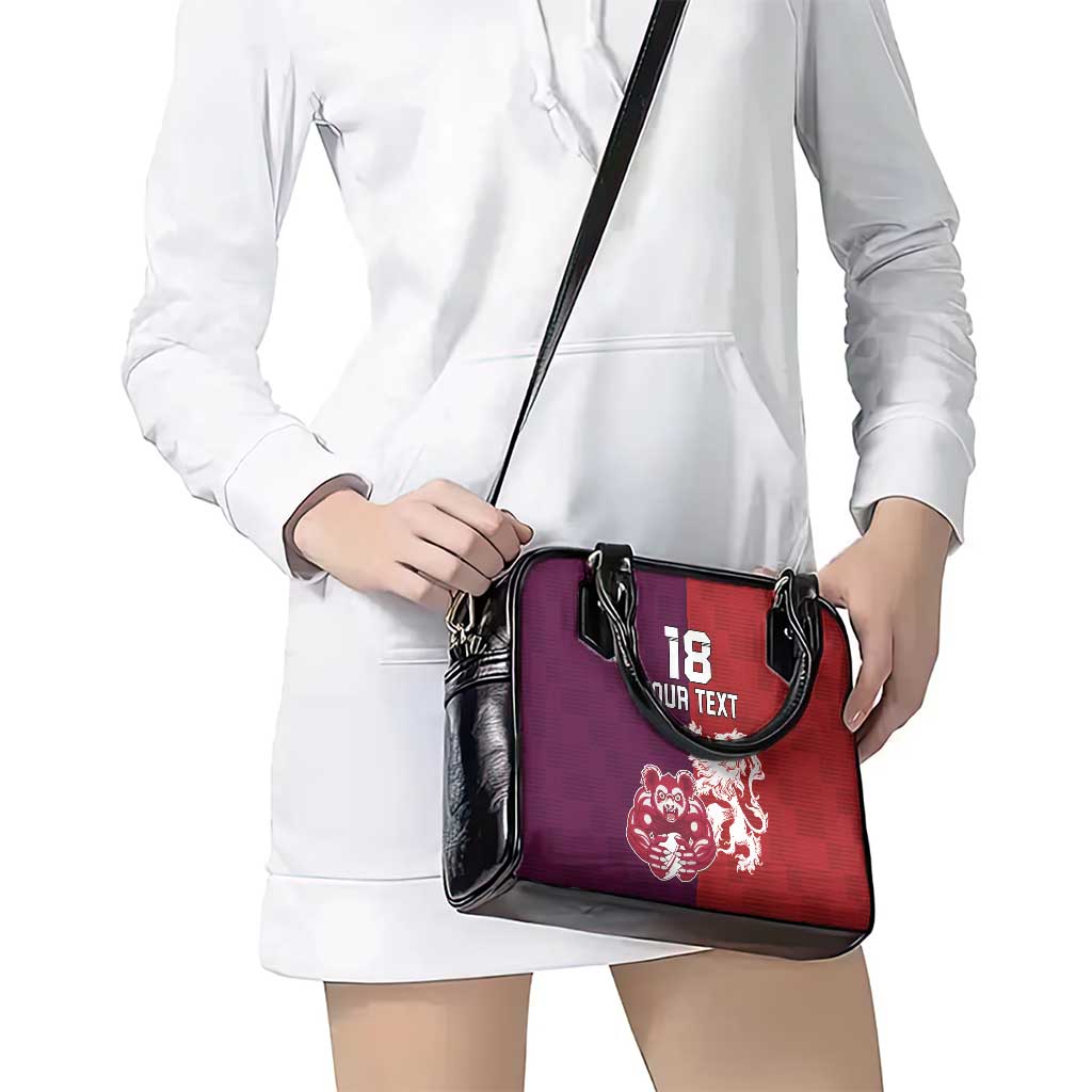 Custom British Lions Brumbies Shoulder Handbag Unique Style LT18