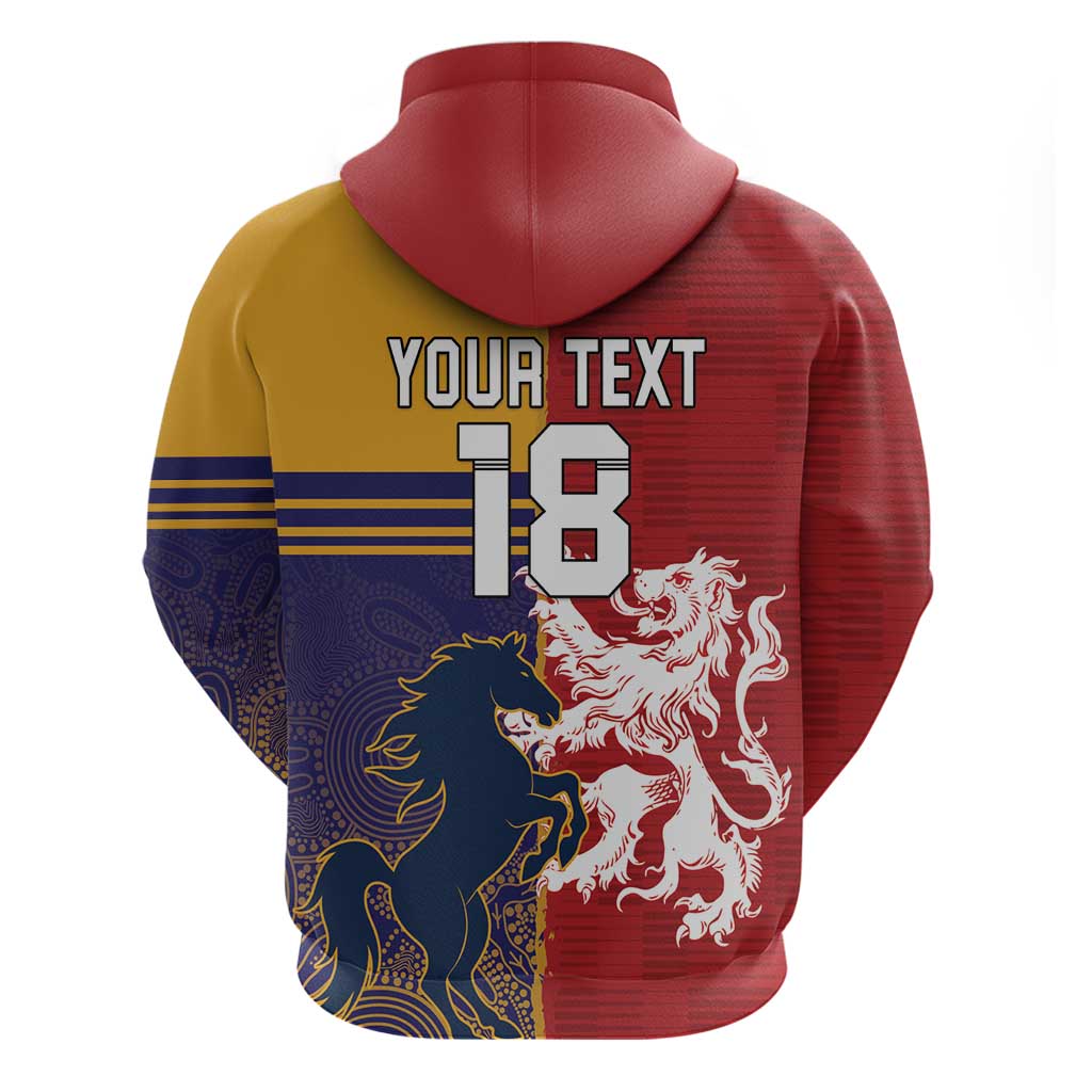 Custom British Lions Queensland Hoodie Unique Style LT18