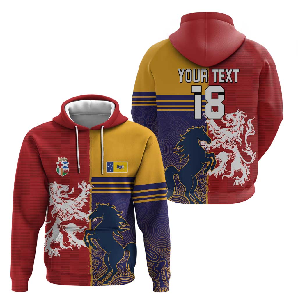 Custom British Lions Queensland Hoodie Unique Style LT18