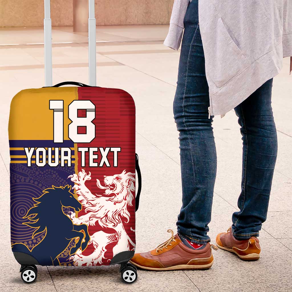 Custom British Lions Queensland Luggage Cover Unique Style LT18