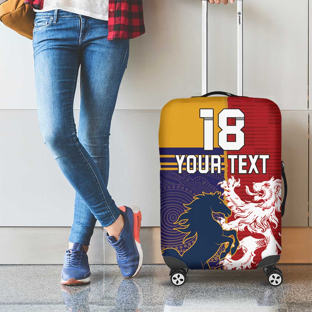 Custom British Lions Queensland Luggage Cover Unique Style LT18