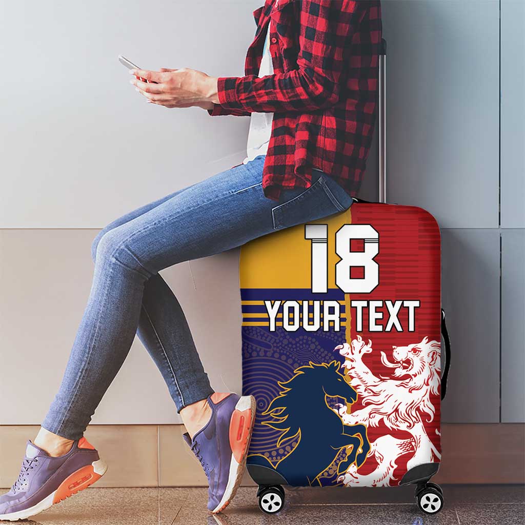 Custom British Lions Queensland Luggage Cover Unique Style LT18
