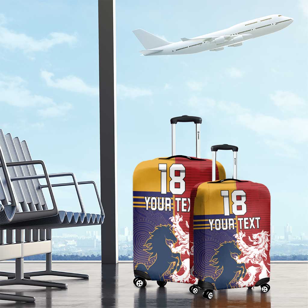 Custom British Lions Queensland Luggage Cover Unique Style LT18