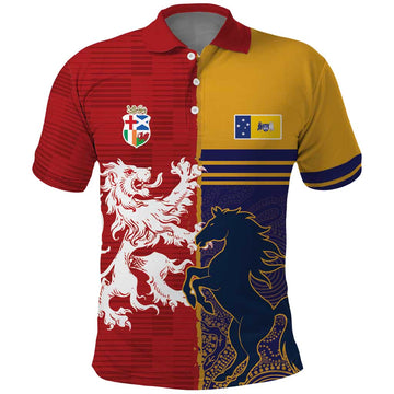 Custom British Lions Queensland Polo Shirt Unique Style LT18