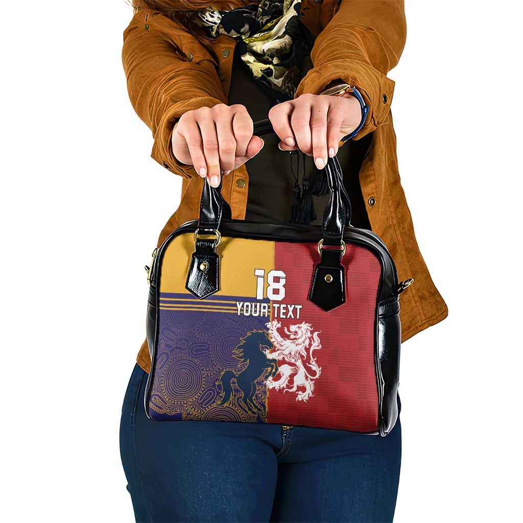 Custom British Lions Queensland Shoulder Handbag Unique Style LT18
