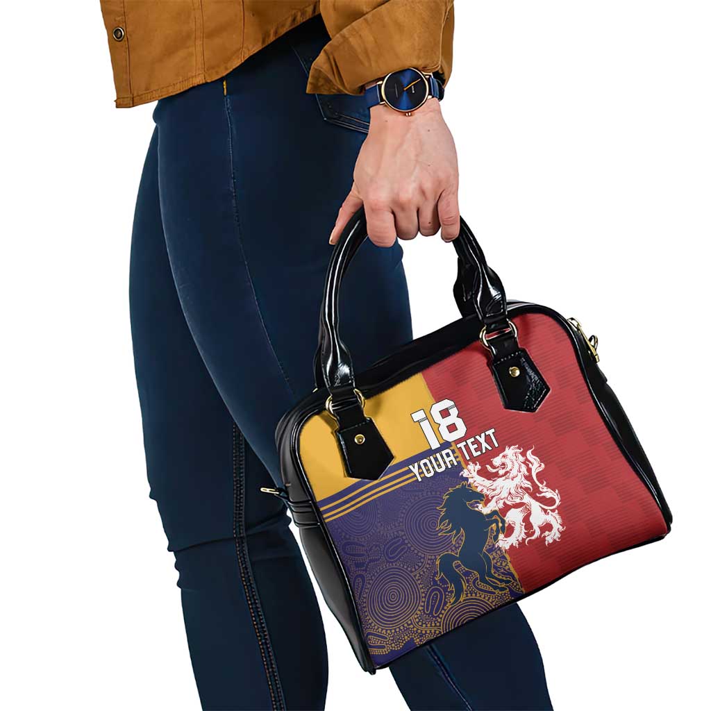 Custom British Lions Queensland Shoulder Handbag Unique Style LT18